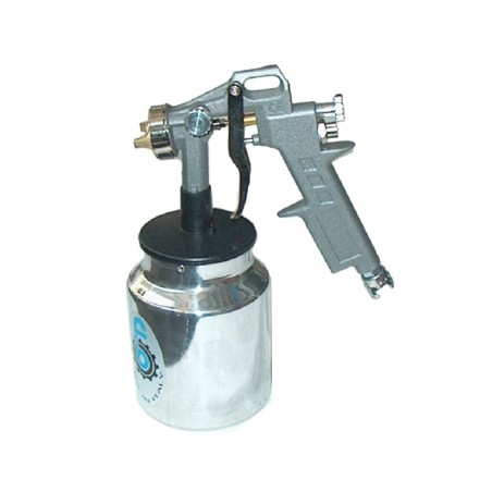 Paint spray gun with 1 kg bottom tank | Newgardenstore.eu