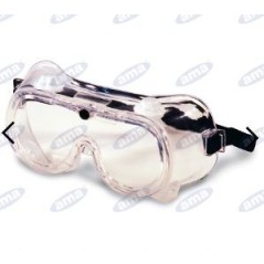 Super lunettes de protection AMA avec verres antibuée
