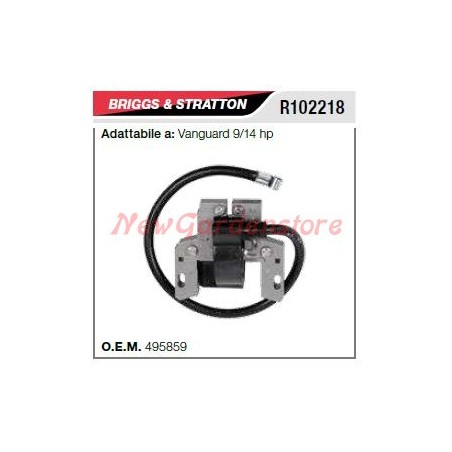 Bobina di accensione BRIGGS tagliaerba rasaerba vanguard 9HP 14hp R102218 495859 COMPATIBILE | Newgardenstore.eu