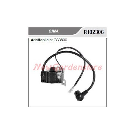 Ignition coil CINA for chainsaw CS3800 R102306 | Newgardenstore.eu