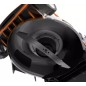 WORX WG761E cordless lawnmower with 4 x 4.0Ah batteries and 4-slide charger