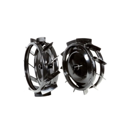 Paar Metallräder mit 370 mm Durchmesser für Schreittraktor NIBBI BRIK 1- BRIK 3 | Newgardenstore.eu