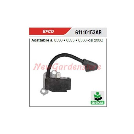 EFCO chainsaw ignition coil 8530 8535 8550 SIN 2006 61110153AR | Newgardenstore.eu