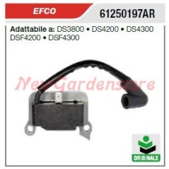 Bobine d'allumage EFCO pour tronçonneuse DS3800 DS4200 DS4300 61250197AR | Newgardenstore.eu