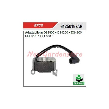 EFCO chainsaw ignition coil DS3800 DS4200 DS4300 61250197AR | Newgardenstore.eu