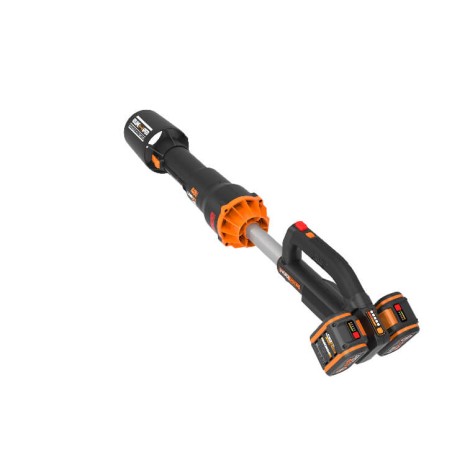 WORX WG585E LEAFJET cordless blower with 2 batteries and double charger