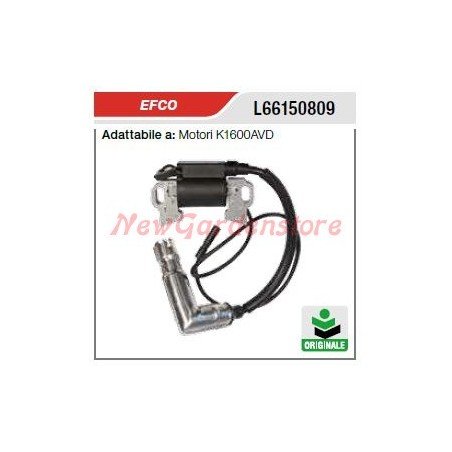 EFCO Zündspule für Rasenmäher Rasenmäher K1600AVD L66150809 | Newgardenstore.eu