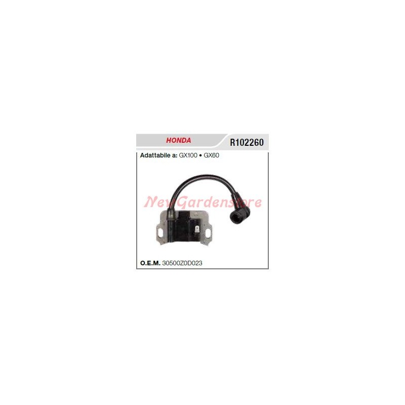 Bobine d'allumage HONDA motorhoe GX100 60 R102260