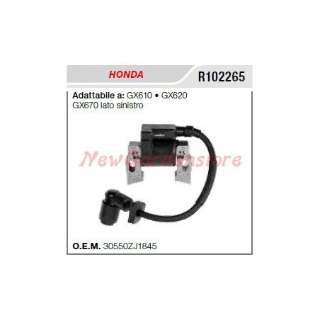 Bobina de encendido pinza motor HONDA GX610 620 670 lado izquierdo R102265 | Newgardenstore.eu