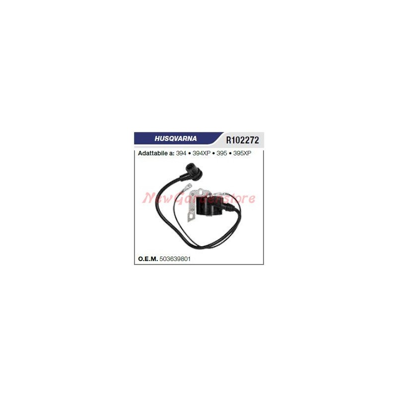 Ignition coil HUSQVARNA chainsaw 394 395 395XP R102272