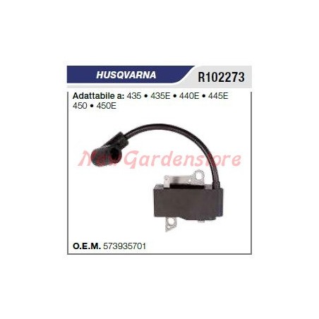 Bobina di accensione HUSQVARNA motosega 435 435E 440E 445E R102273 | Newgardenstore.eu