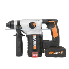 WORX WX380.1 Bohrhammer mit 4,0-Ah-Akku und Ladegerät | Newgardenstore.eu